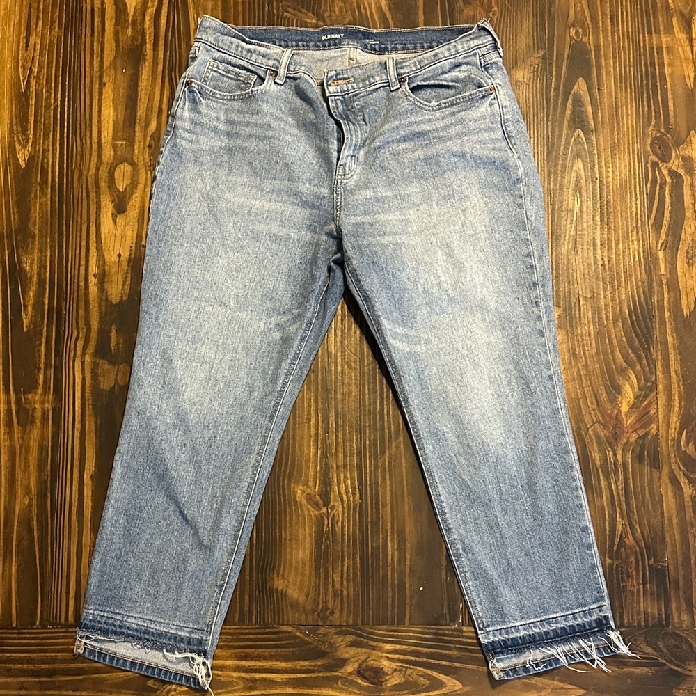 Old Navy Light Blue Ankle Jeans